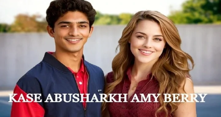 Kase Abkase Abusharkh and Amy Berry